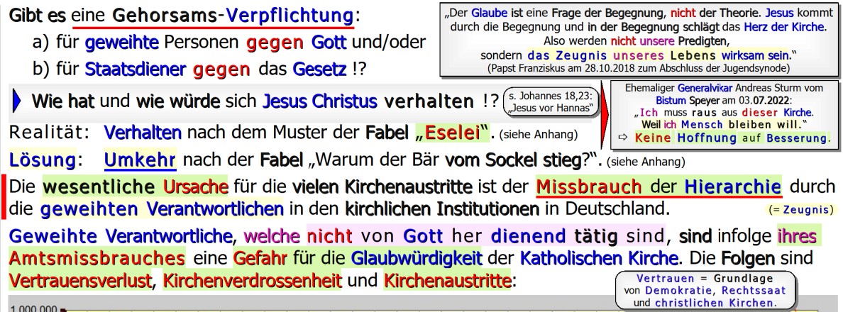 Kirche, Mobbing